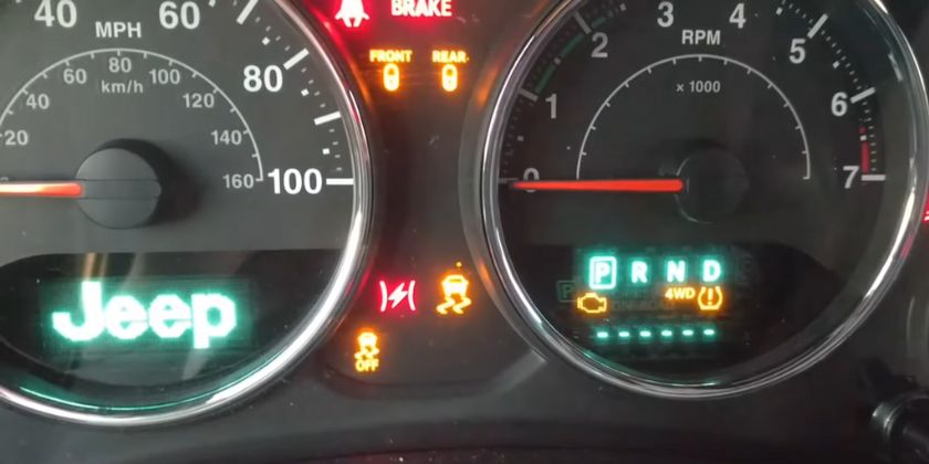 Warnings Lights in Jeep 2.0L Turbo