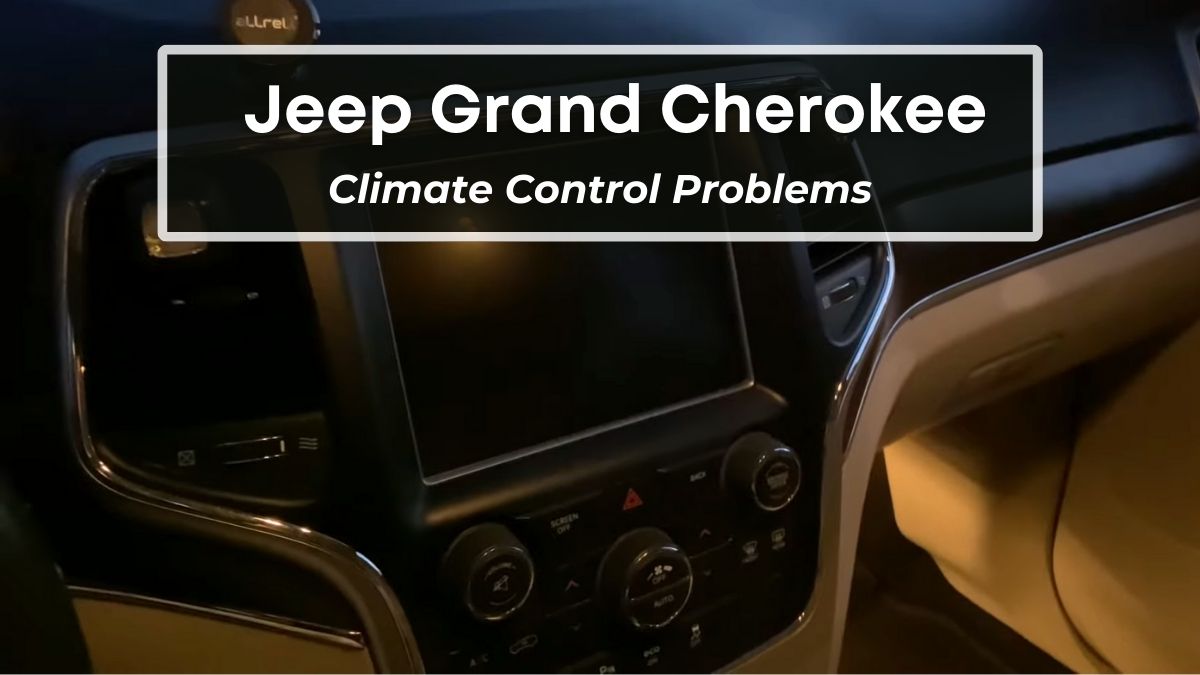 Jeep Grand Cherokee Climate Control