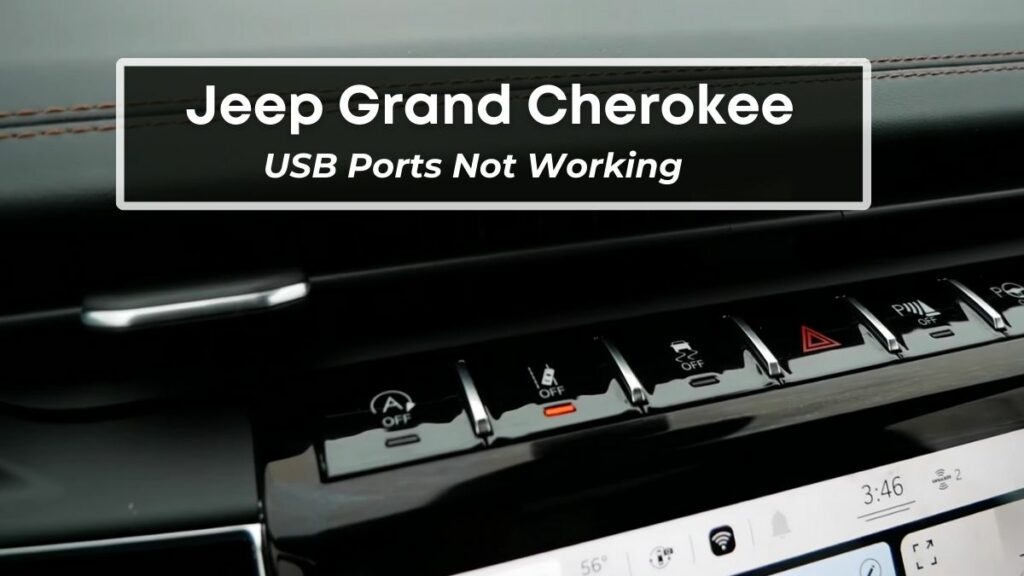 5 Reasons Your Jeep Grand Cherokee USB Port Is Not Working