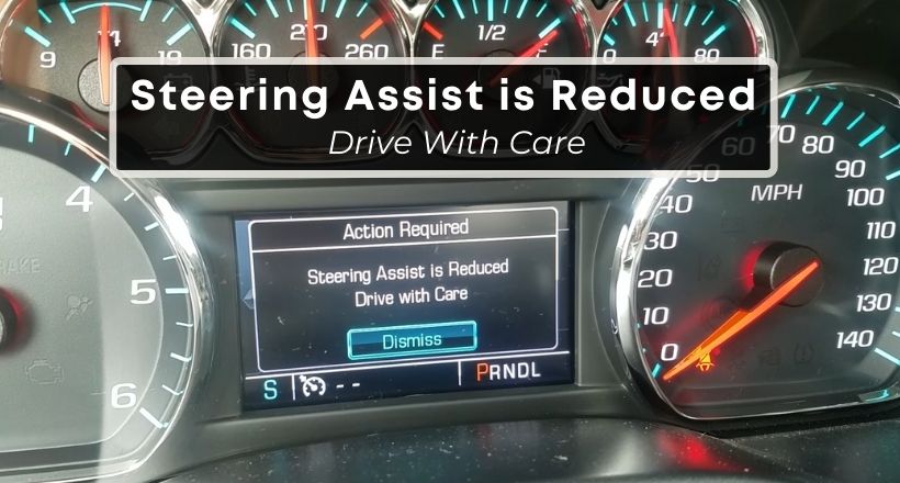 GMC Acadia Steering Assist is Reduced Drive With Care