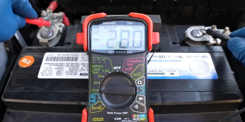 Check Battery Voltage