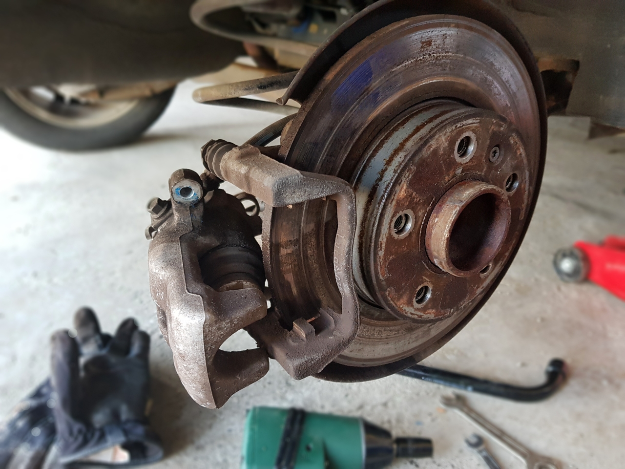 Busted Ball Joints! 2003 Ford Mustang 4.6 GT